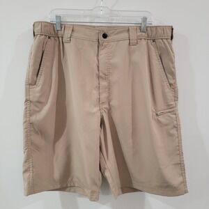 Wrangler Mens Shorts Size 38 Tan Khaki Hiking Outdoor‎ Camping